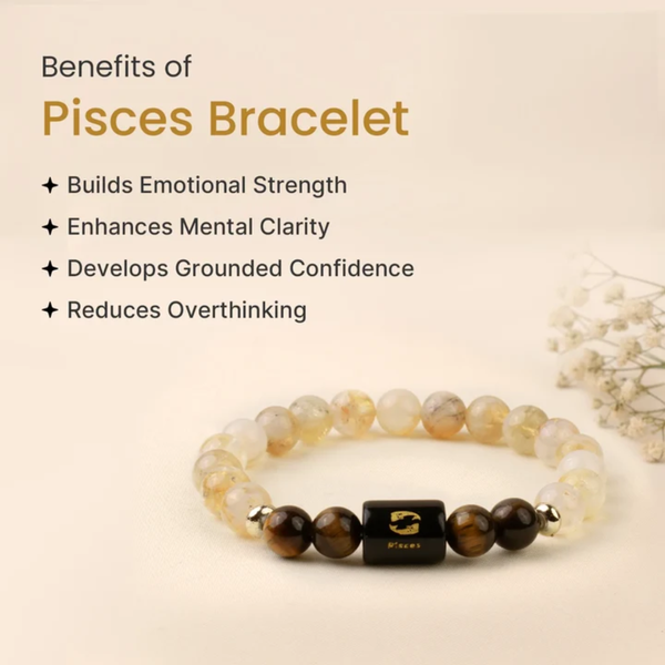 Pisces Zodiac Bracelet