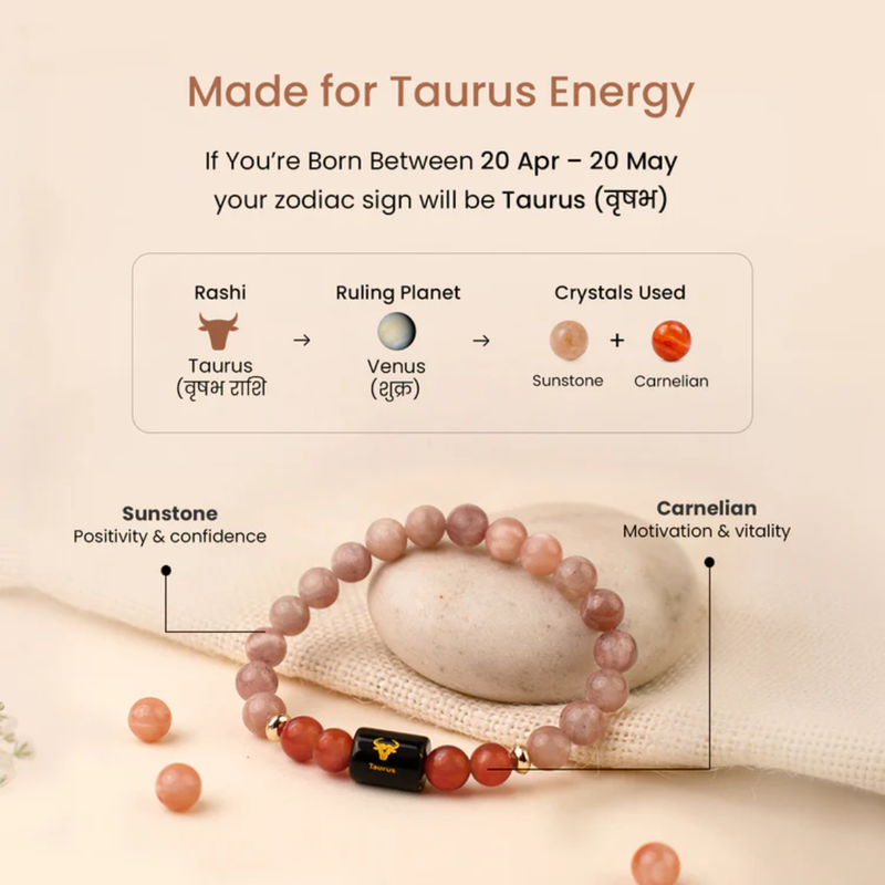 Taurus Zodiac Bracelet