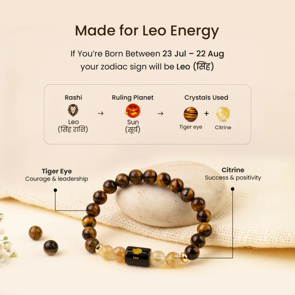 Leo Zodiac Bracelet