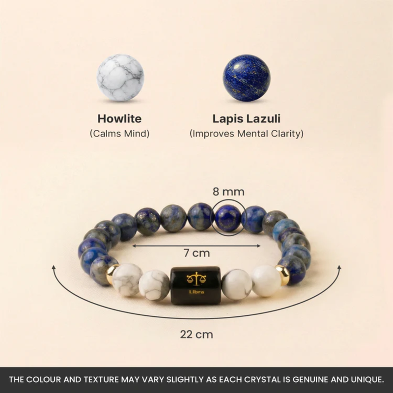 Libra Zodiac Bracelet