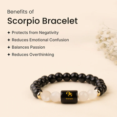 Scorpio Zodiac Bracelet