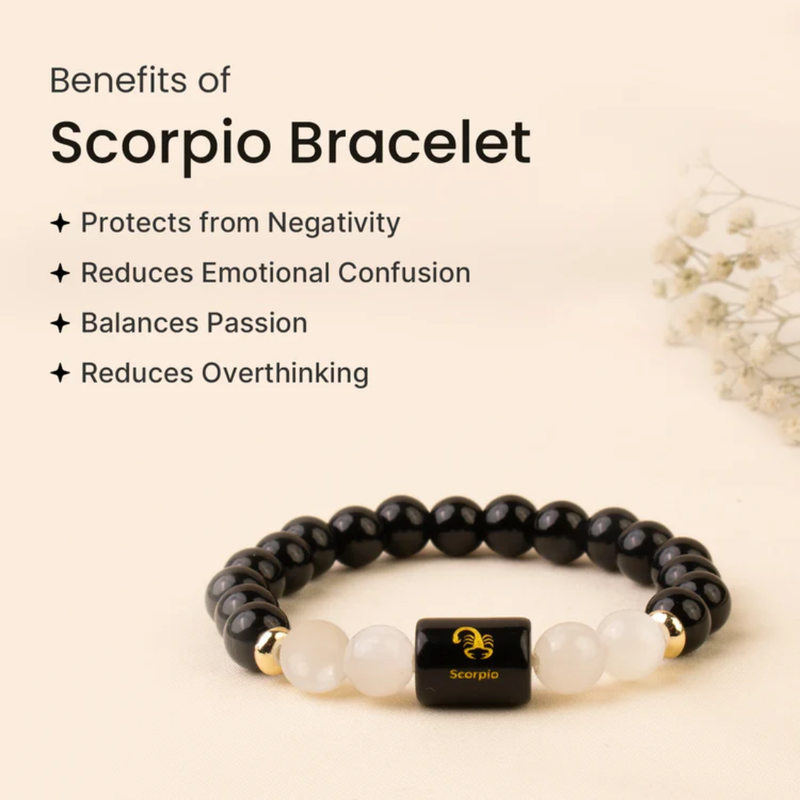Scorpio Zodiac Bracelet