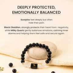 Scorpio Zodiac Bracelet