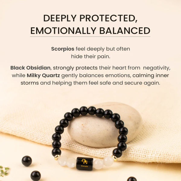 Scorpio Zodiac Bracelet
