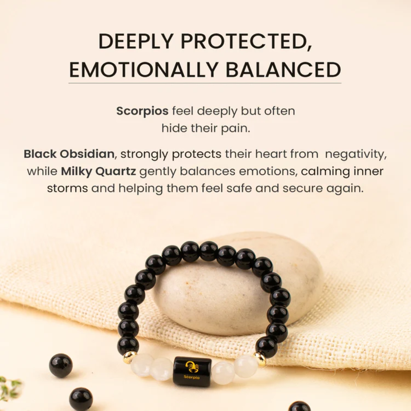 Scorpio Zodiac Bracelet