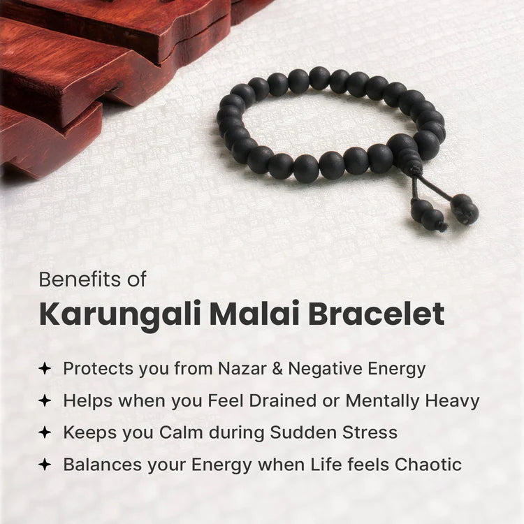 Karungali Malai Bracelet