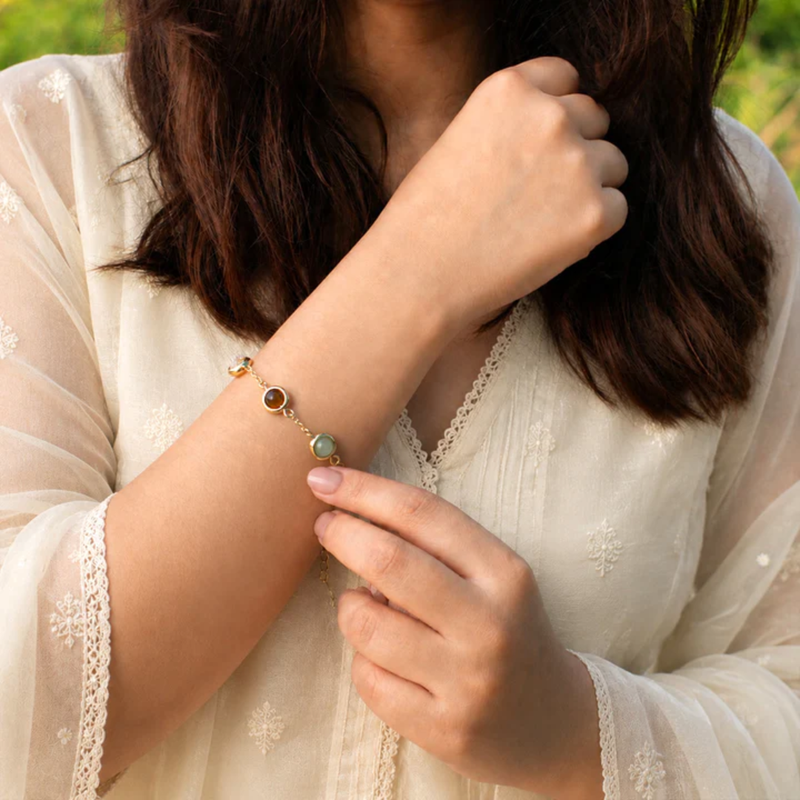 Metal Dhan Yog Bracelet for Women
