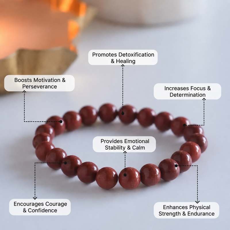 Red Jasper Bracelet