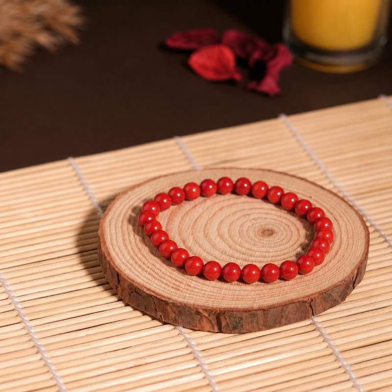 Red Coral (Moonga) Bracelet