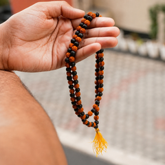 Divya Shaktam Rudraksha Karungali Mala