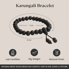 Karungali Malai Bracelet