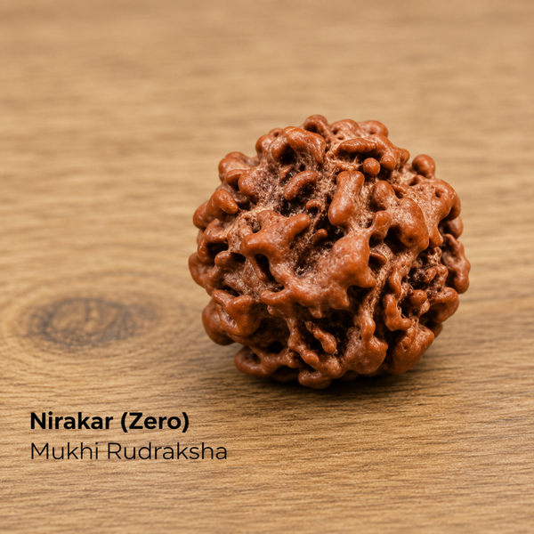 Nirakar (Zero ) Mukhi Rudraksha