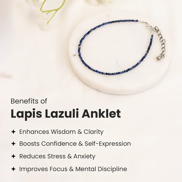 Lapis Lazuli Anklet